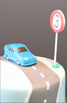 car cake 