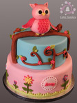cake with owl 